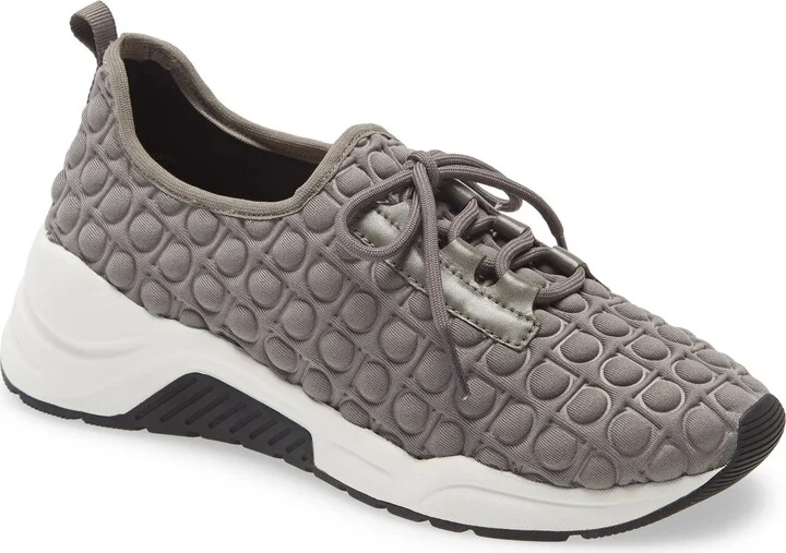 GREY PADDED FABRIC