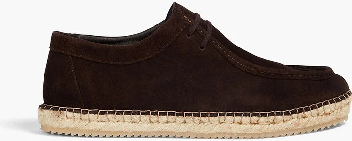 Rodolfo suede espadrille boots
