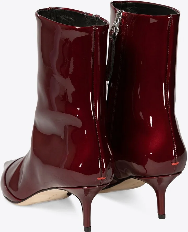 Roe 70 Patent Leather Ankle Boots - Image 3
