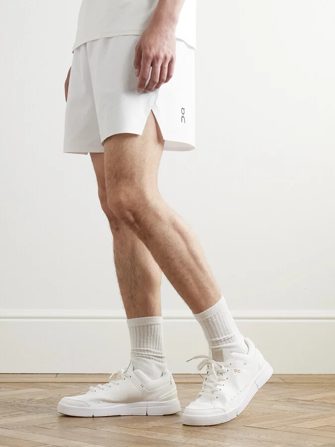 + Roger Federer The Roger Centre Court Vegan Leather and Mesh Tennis Sneakers - Image 2