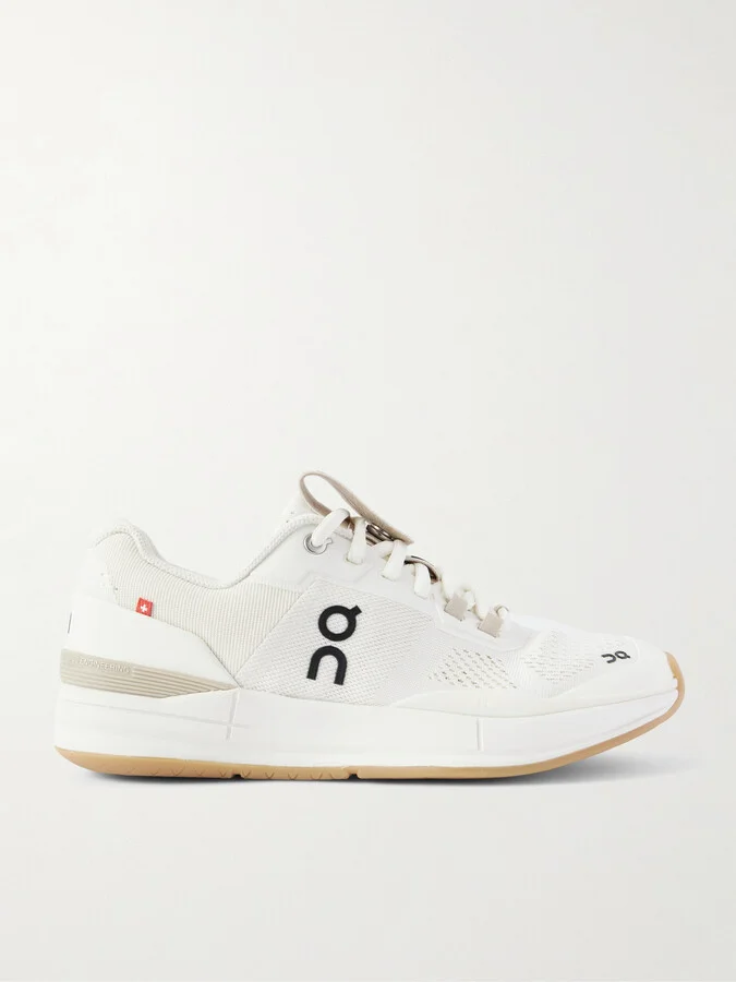 + Roger Federer THE ROGER Pro Rubber-Trimmed Mesh Tennis Sneakers