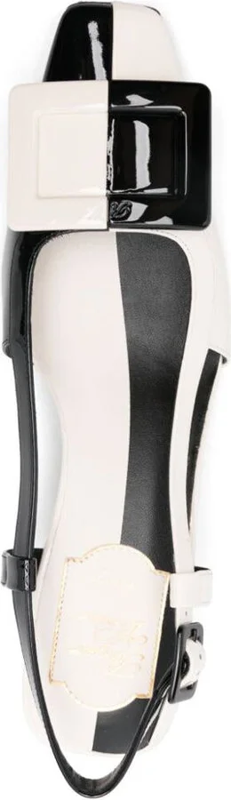 Roger Vivier Belle Vivier Leather Slingback Pumps - Image 3