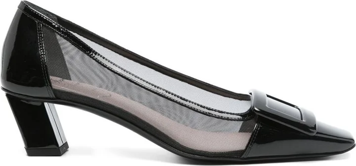 Roger Vivier Belle Vivier Net Pumps