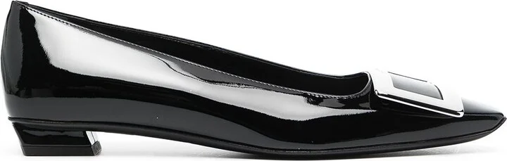 Roger Vivier Belle Vivier Patent Leather Ballets