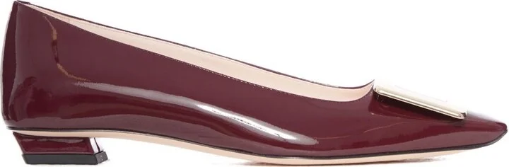 Roger Vivier Belle Vivier Patent Leather Ballets