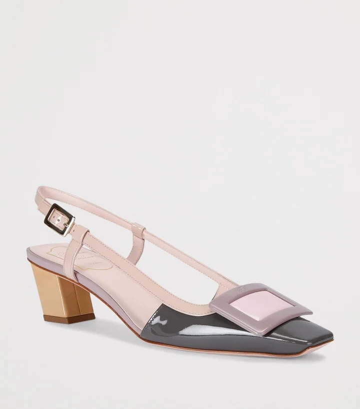 Roger Vivier Belle Vivier Slingback Pumps 45 - Image 3