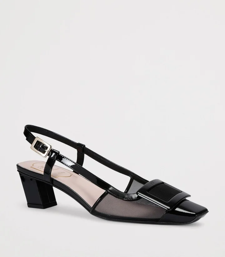 Roger Vivier Belle Vivier Slingback Pumps 45 - Image 3