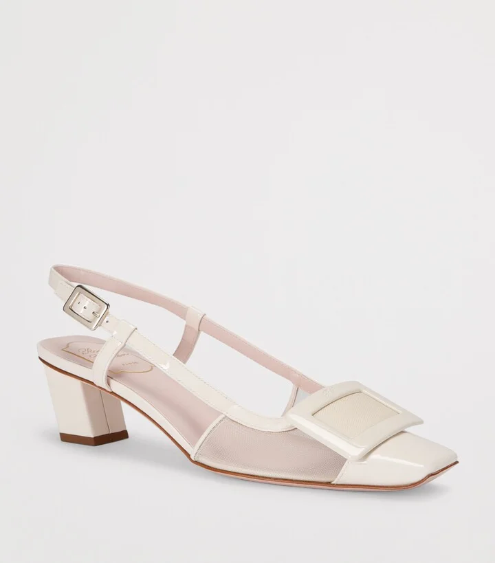 Roger Vivier Belle Vivier Slingback Pumps 45 - Image 3