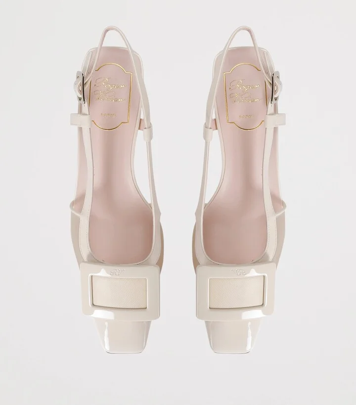 Roger Vivier Belle Vivier Slingback Pumps 45 - Image 4