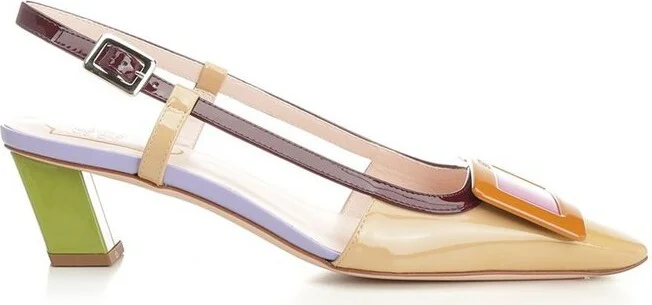 Roger Vivier Belle Vivier Slingback Pumps
