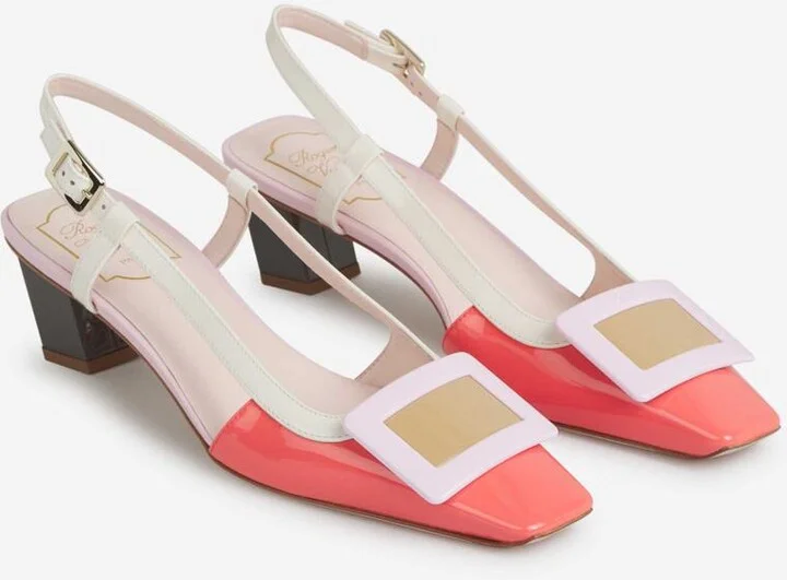 Roger Vivier Belle Vivier Slingback Shoes - Image 2