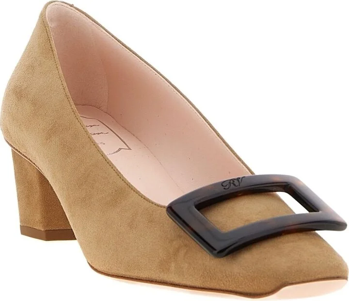 Roger Vivier Belle Vivier Turtle Leather Pumps - Image 2