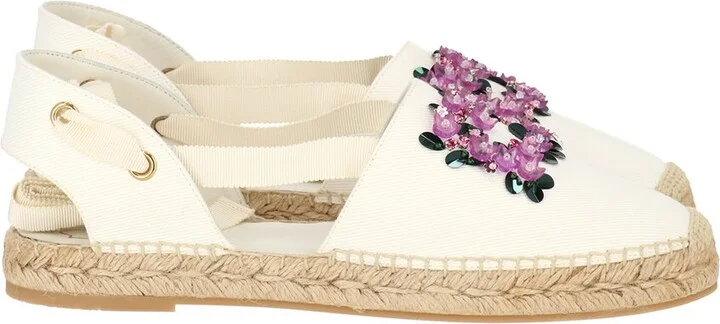 Roger Vivier Canvas Espadrille - Image 2