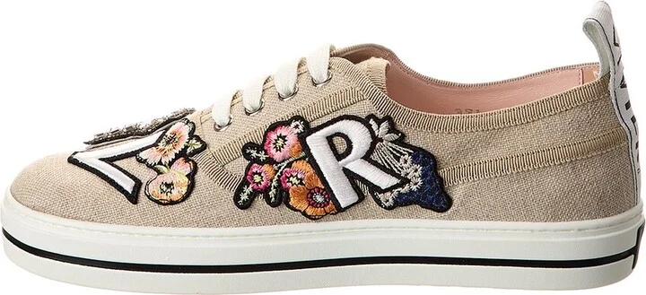 Roger Vivier Canvas Sneaker - Image 2