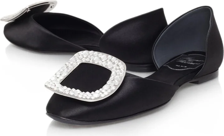 Roger Vivier Chips Strass Ballerina Flats - Image 4