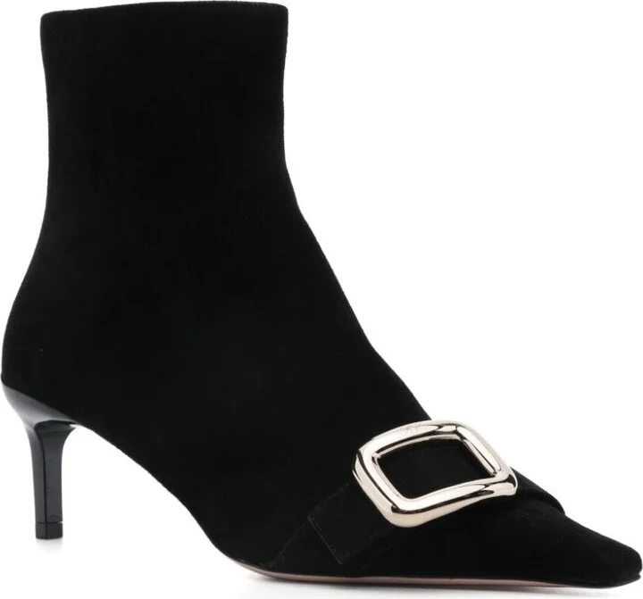 Roger Vivier Choc Heel Boots - Image 2