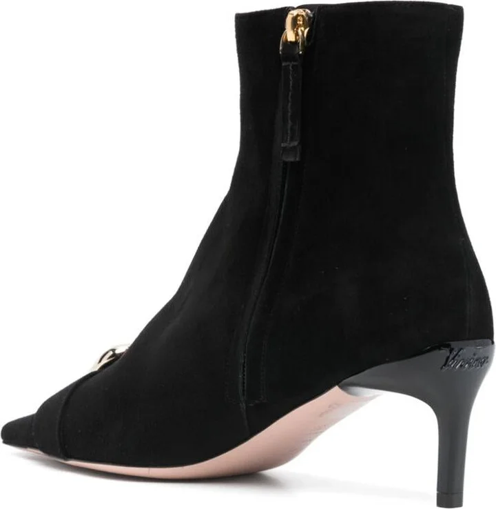 Roger Vivier Choc Heel Boots - Image 3