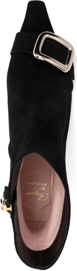 Roger Vivier Choc Heel Boots - Image 4