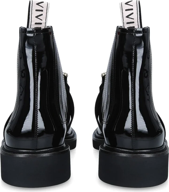 Roger Vivier Crystal-Embellished Chelsea Viv' Rangers Boots - Image 5