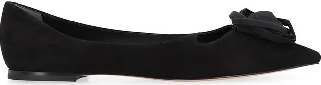 Roger Vivier Cut-Out Detailed Flat Shoes