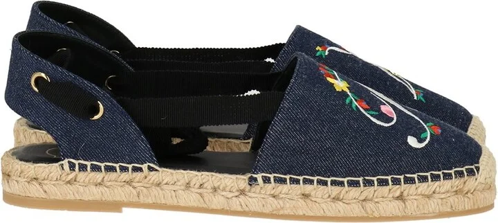 Roger Vivier Denim Espadrille - Image 2