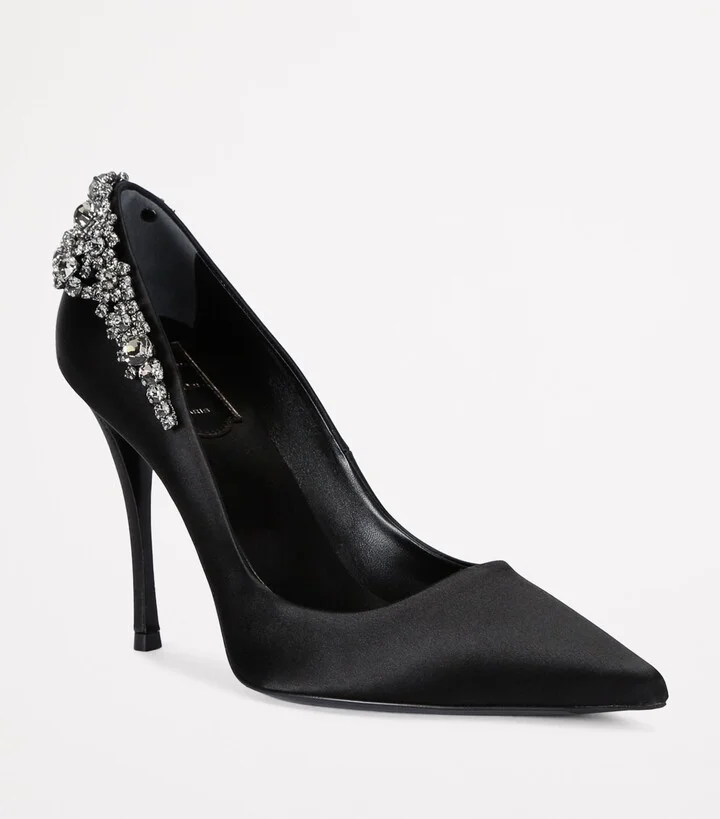 Roger Vivier Embellished Efflorescence Pumps 100 - Image 3