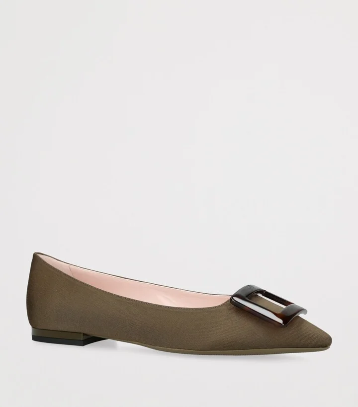 Roger Vivier Faille Gommettine Ballet Flats - Image 3