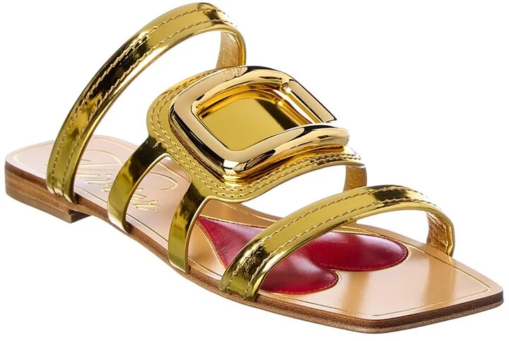 Roger Vivier Gladiator Leather Sandal