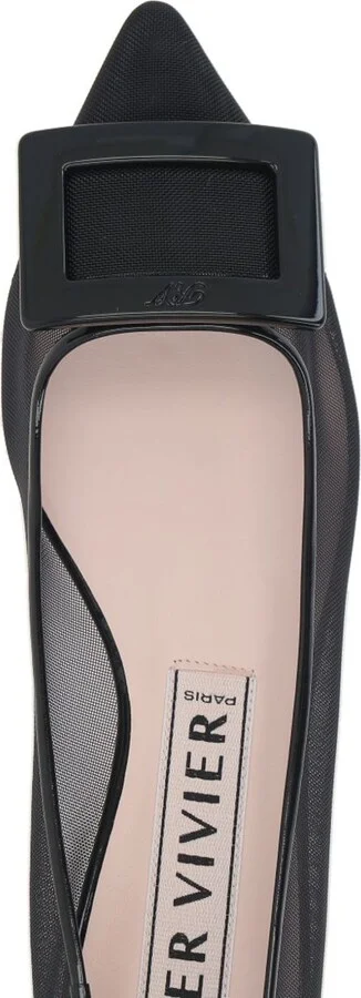 Roger Vivier Gommettine Net Ballet Flats - Image 2