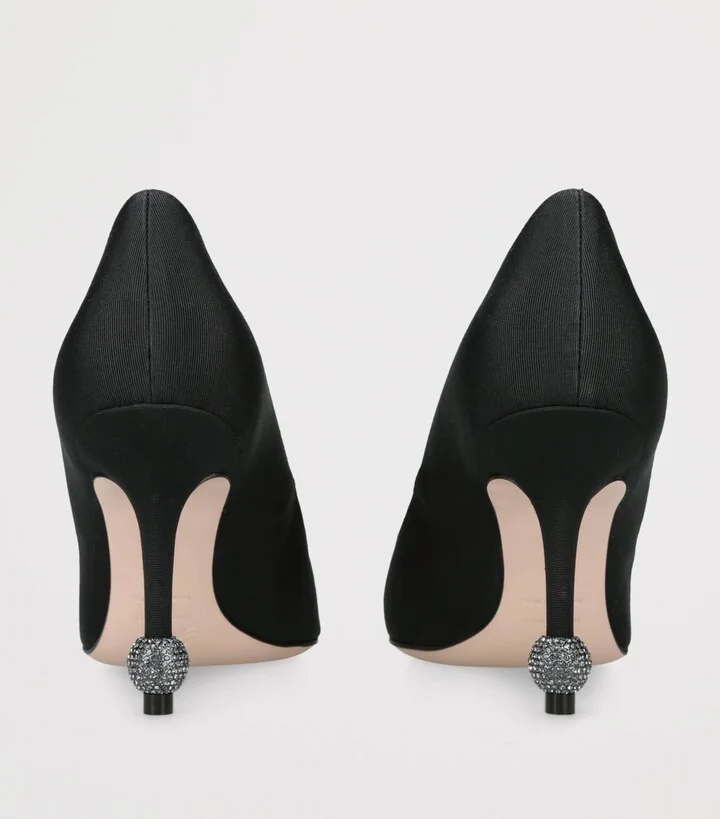 Roger Vivier Grosgrain Marlene Pumps 85 - Image 2