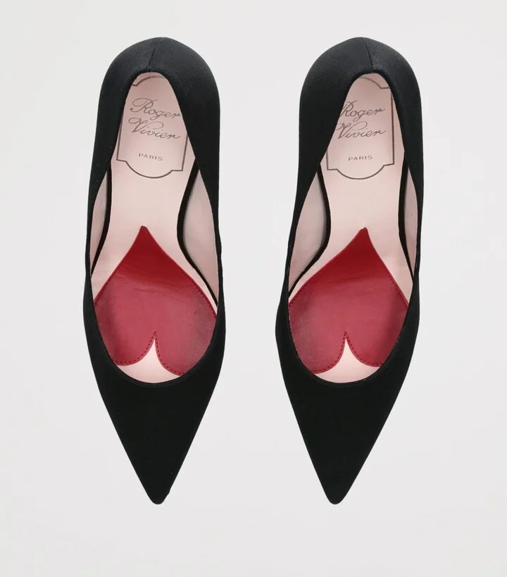 Roger Vivier Grosgrain Marlene Pumps 85 - Image 4
