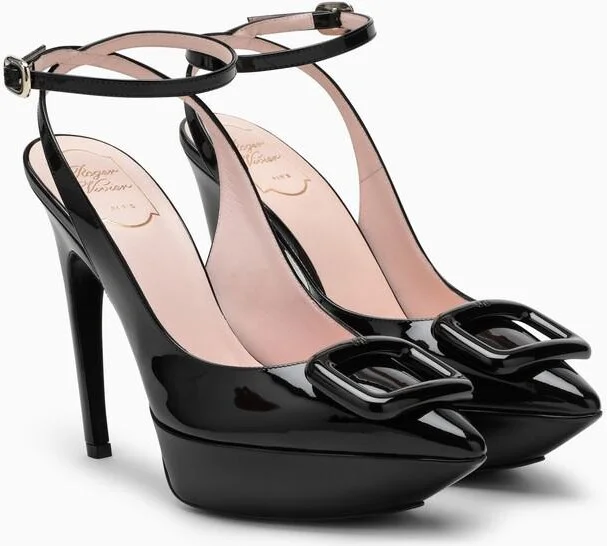 Roger Vivier High Patent Sandal - Image 2