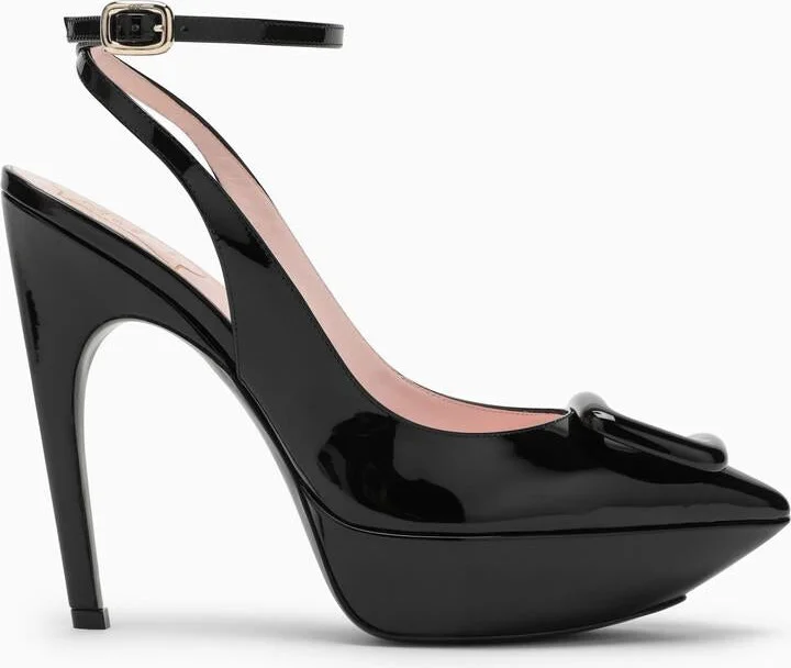 Roger Vivier High Patent Sandal
