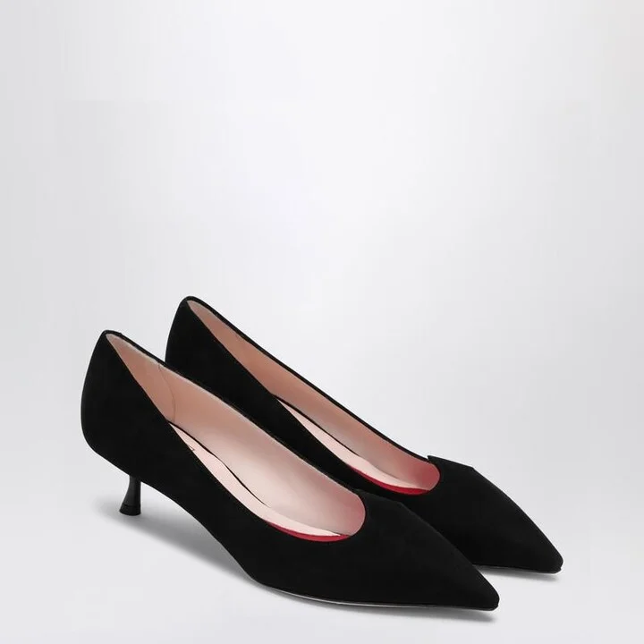 Roger Vivier I Love Suede Decolletés - Image 2