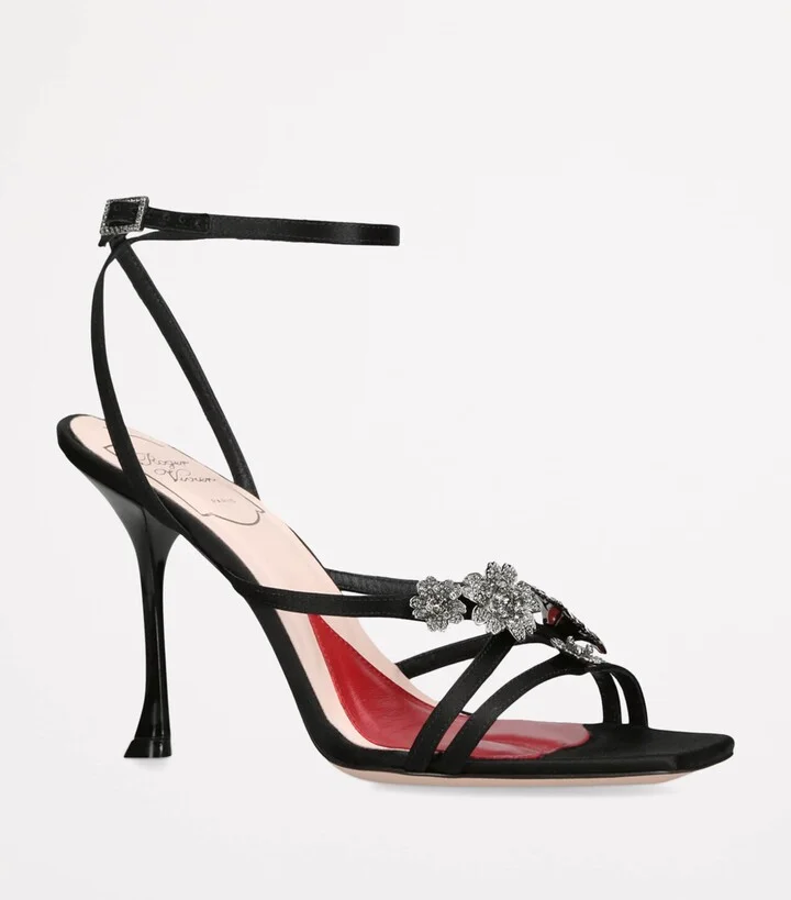 Roger Vivier I Love Vivier Flower Sandals 100 - Image 3