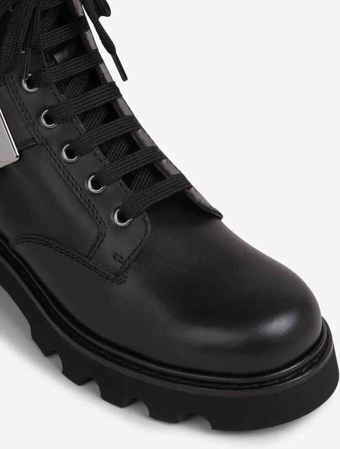 Roger Vivier Lace-Up Buckle Boots - Image 5