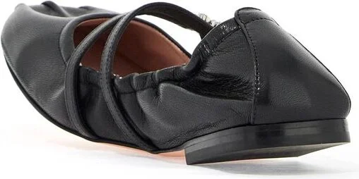 Roger Vivier Leather Ballerinas With Belt - Image 2