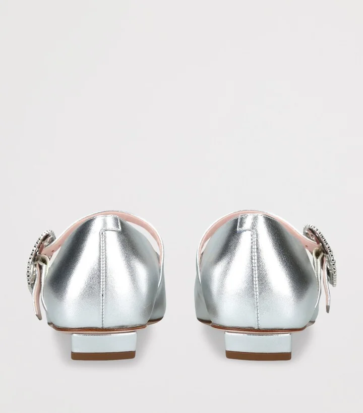 Roger Vivier Leather Belle Vivier Mary Janes - Image 2