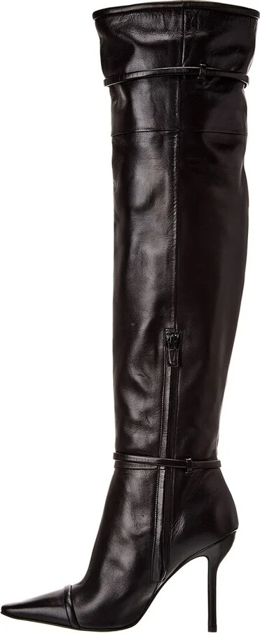 Roger Vivier Leather Knee-High Boot - Image 2