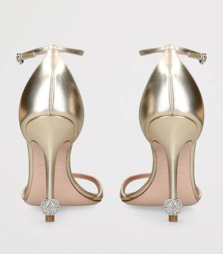 Roger Vivier Leather Marlene Sandals 100 - Image 2
