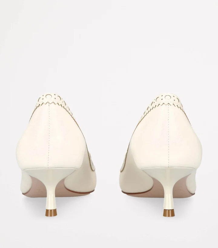 Roger Vivier Leather Viv In The City Pumps 45 - Image 2