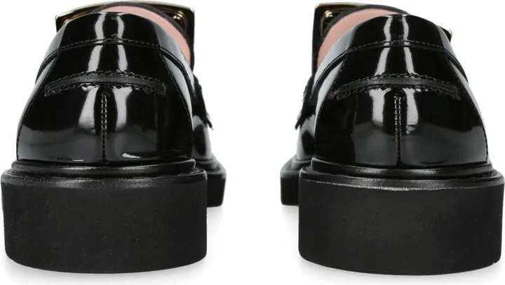 Roger Vivier Leather Viv' Rangers Loafers - Image 4