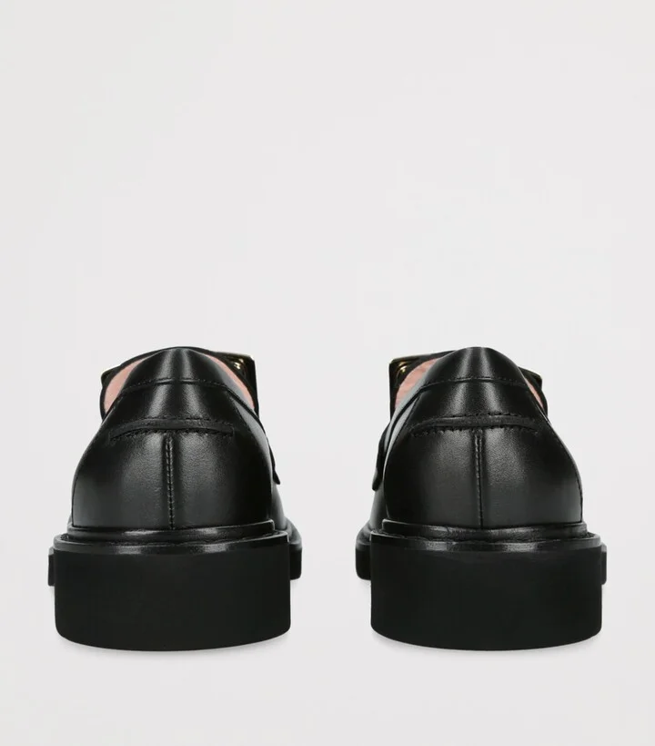 Roger Vivier Leather Viv' Rangers Loafers - Image 2