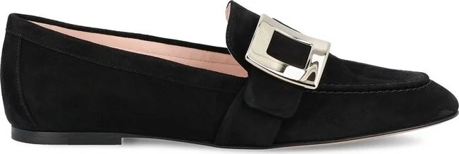 Roger Vivier Logo-Engraved Flat Shoes