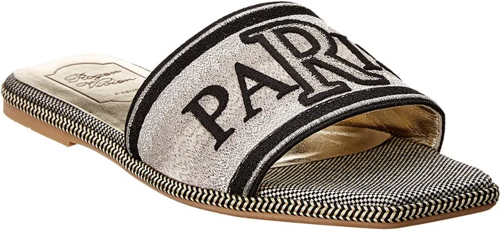 Roger Vivier Loves Paris Espadrille Mule