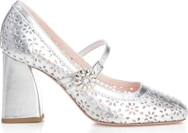 Roger Vivier Mary Jane Buckled Pumps