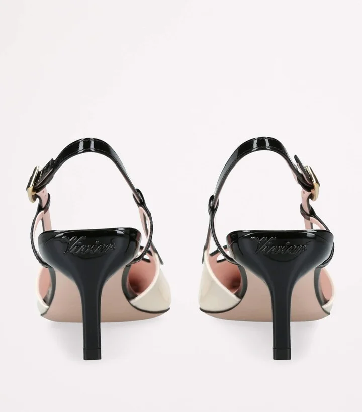 Roger Vivier Mini Buckle Slingback Heels 55 - Image 2