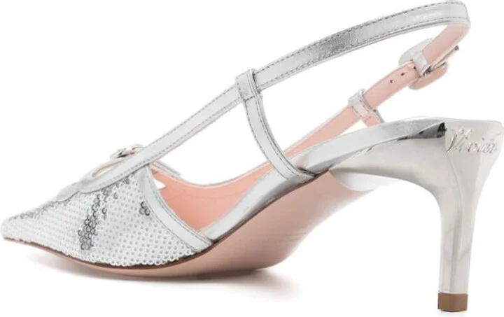 Roger Vivier Mini Buckle Slingback Pumps - Image 2