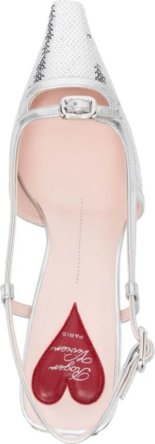 Roger Vivier Mini Buckle Slingback Pumps - Image 3