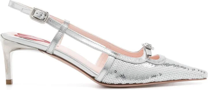 Roger Vivier Mini Buckle Slingback Pumps